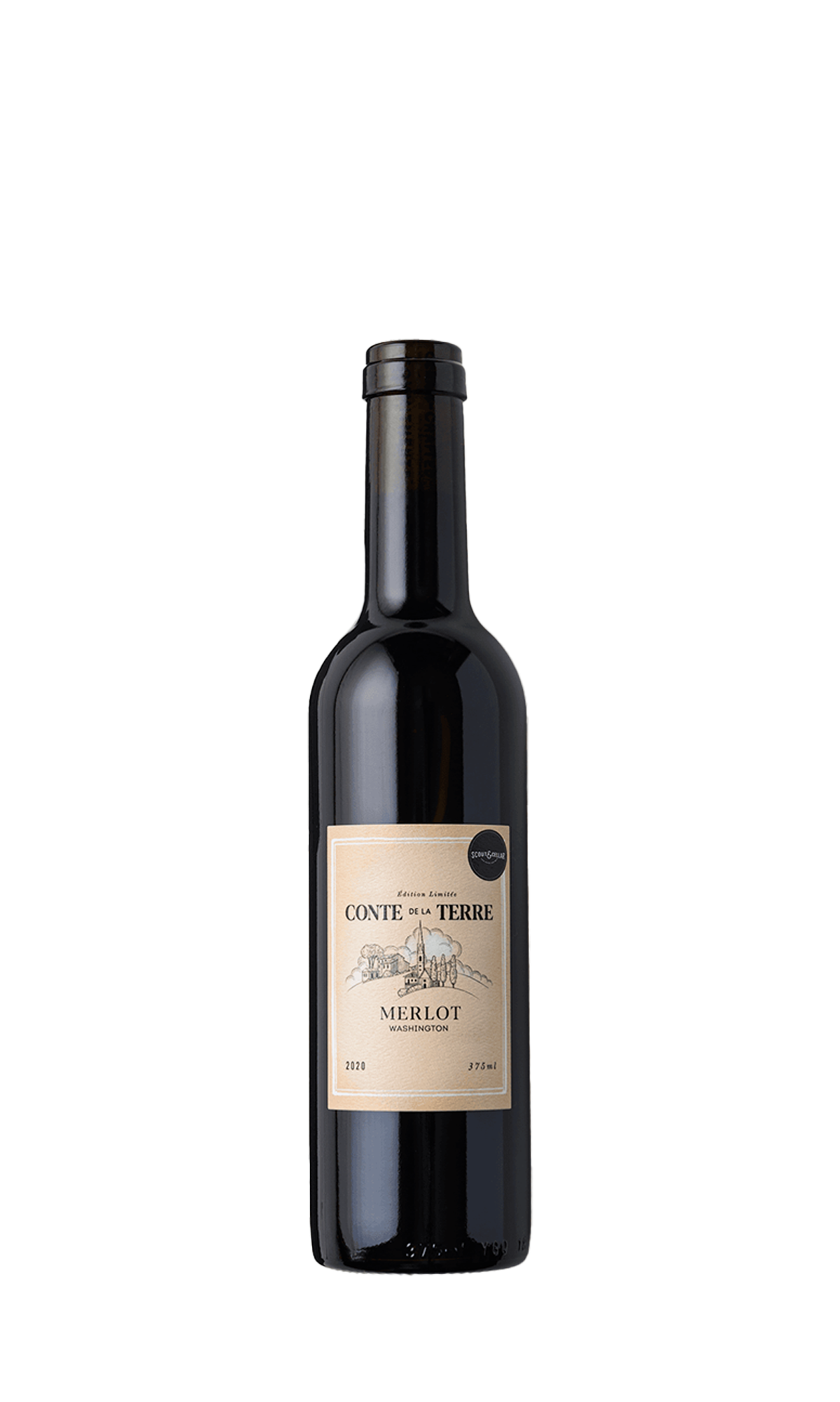 2020 Conte de la Terre Merlot, Washington - Half Bottle