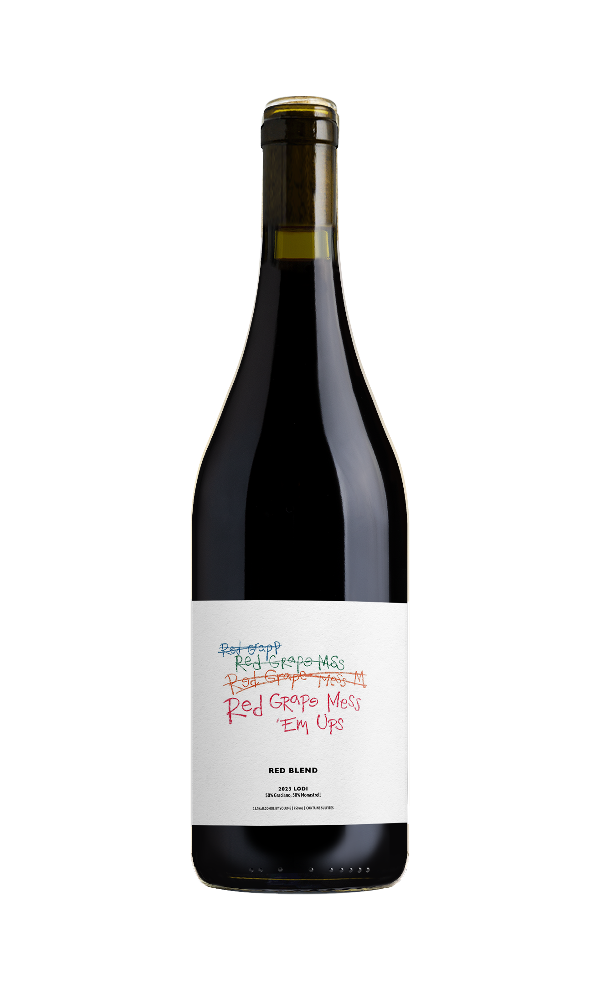 2023 Friendly Noise 'Red Grape Mess 'Em Up' Red Blend, Lodi