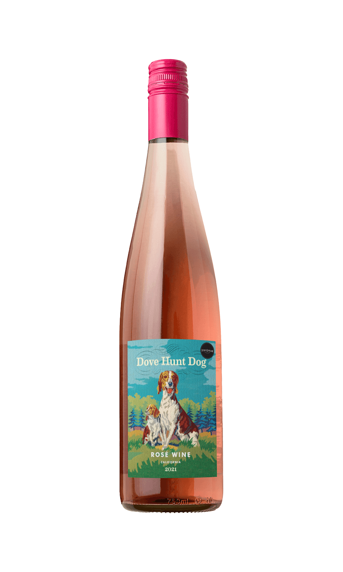 2021 Dove Hunt Dog Rosé, California